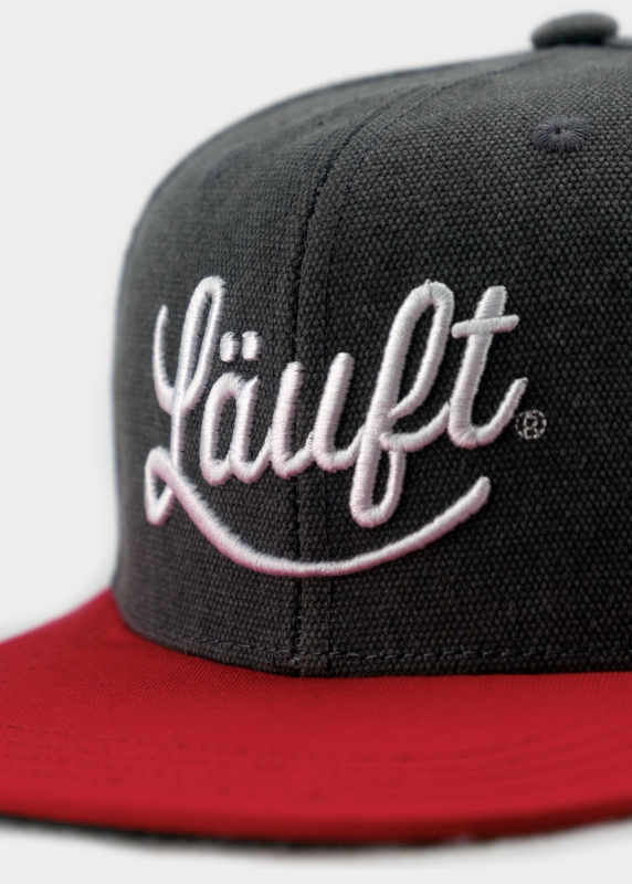 "Langbräu" - dunkelgrau (Snapback)